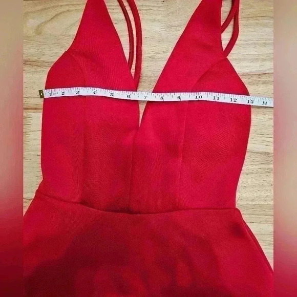 Wet Seal Women's Size S Hot Gal Red Mini Dress NWT - Picture 5 of 10